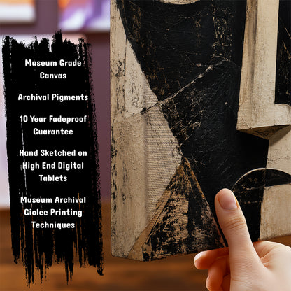 Information about Abstract Art Print