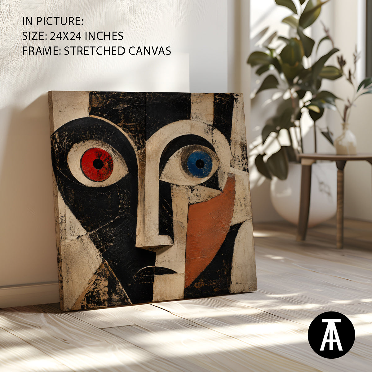 Artwork in Stretched Canvas