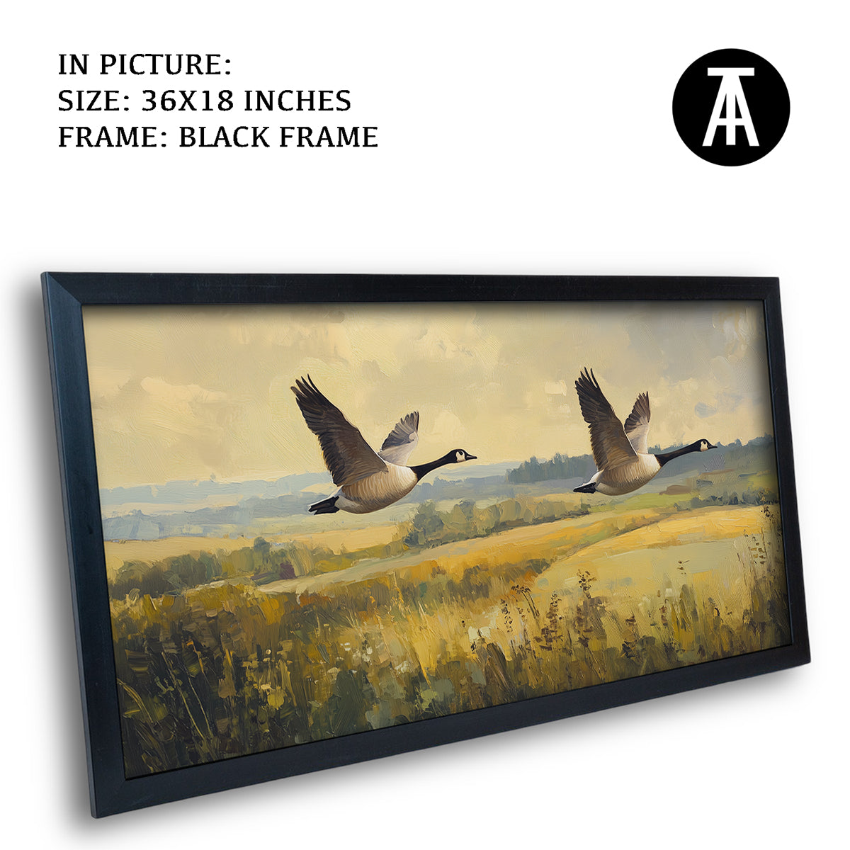 Artwork in Black Frame