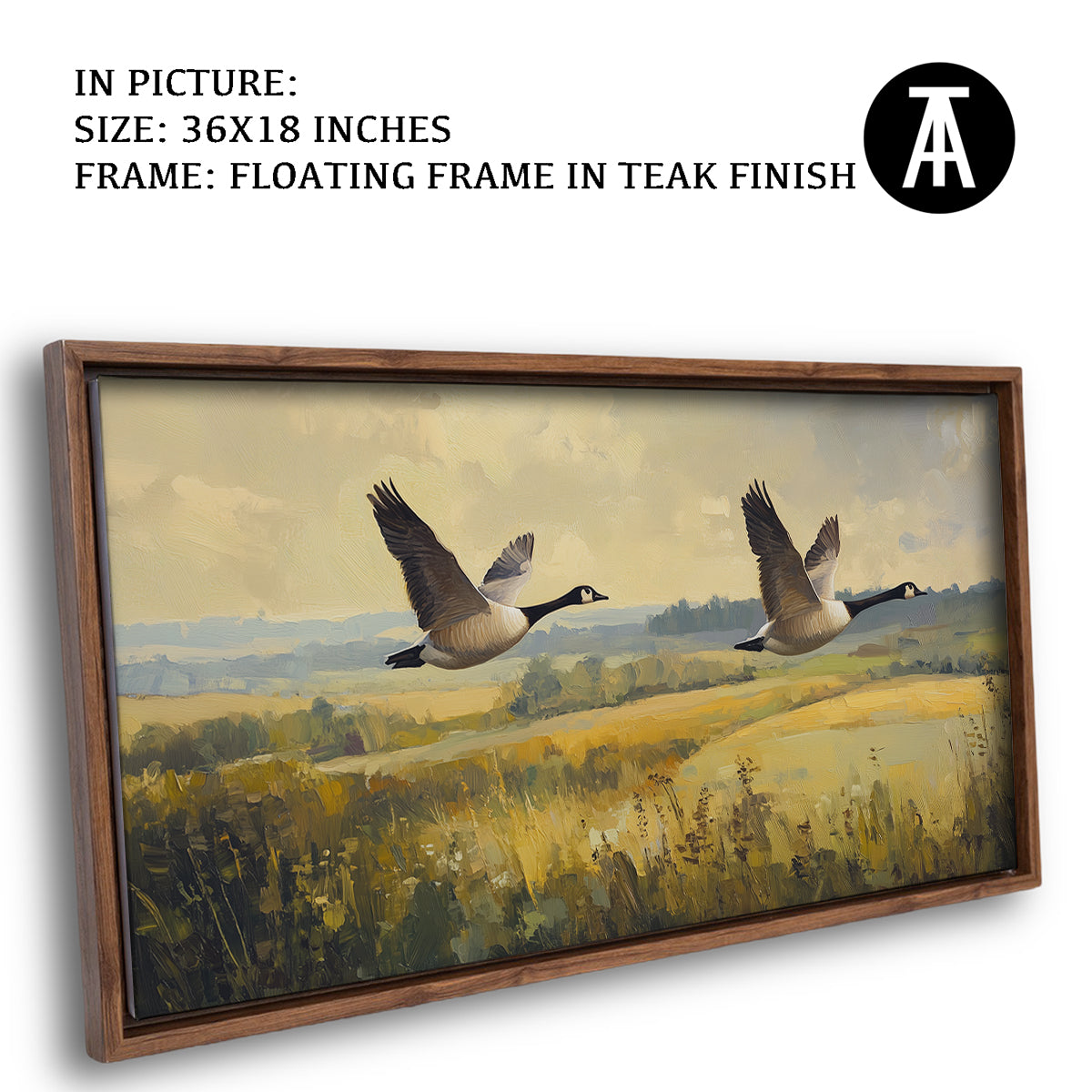 Artwork in Floating Frame