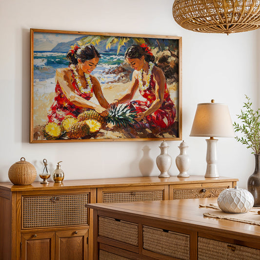 Limited Edition Painting in a Lifestyle Setting