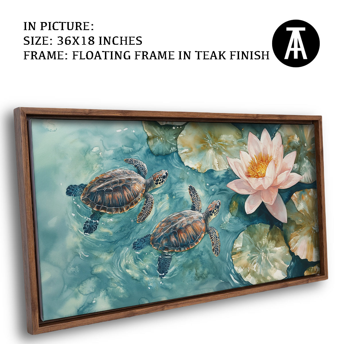 Artwork in Floating Frame