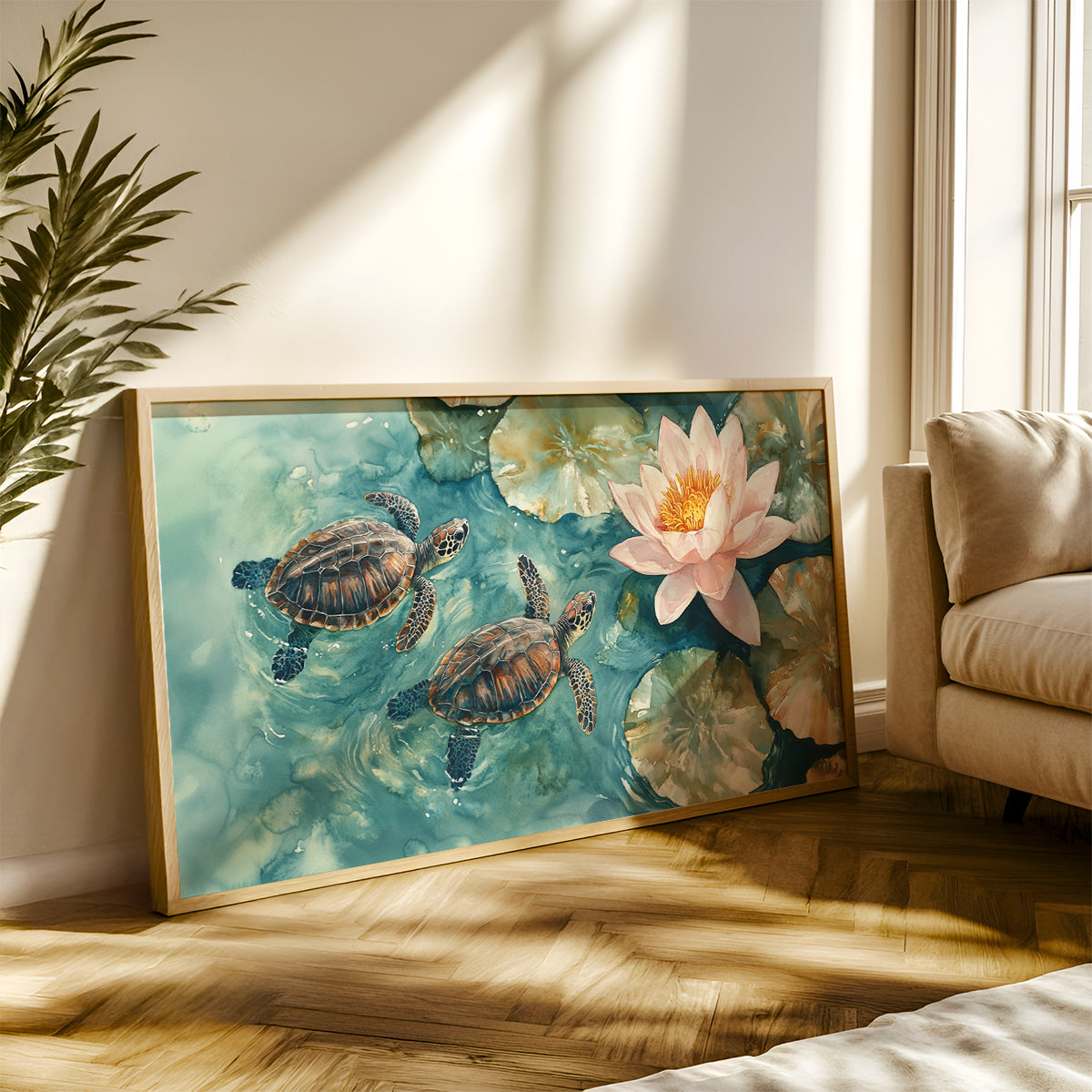 Indian Painting in a Lifestyle Setting