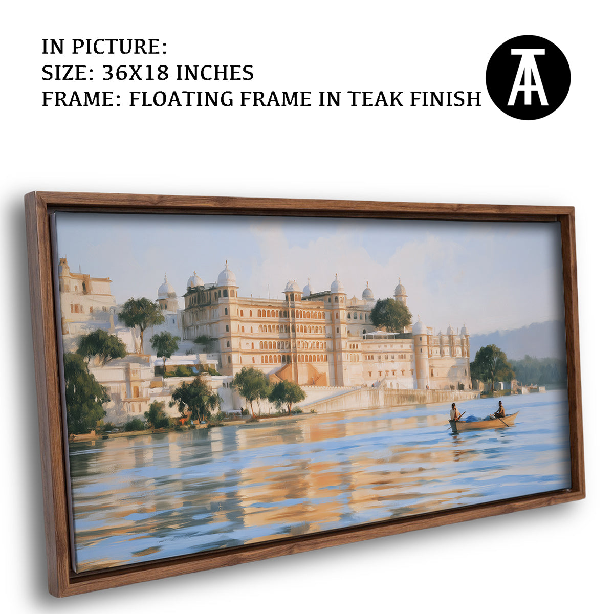 Artwork in Floating Frame