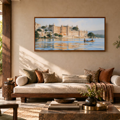 Indian Artwork in a Lifestyle Setting