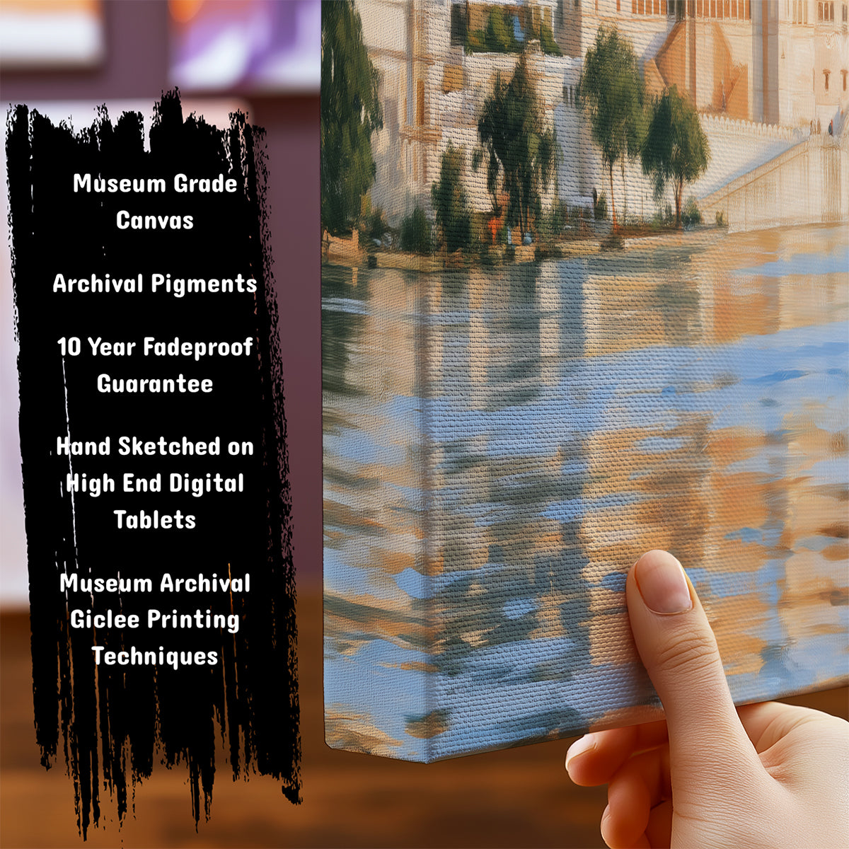 Information about Indian Canvas Art Print