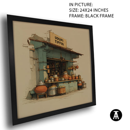 Artwork in Black Frame