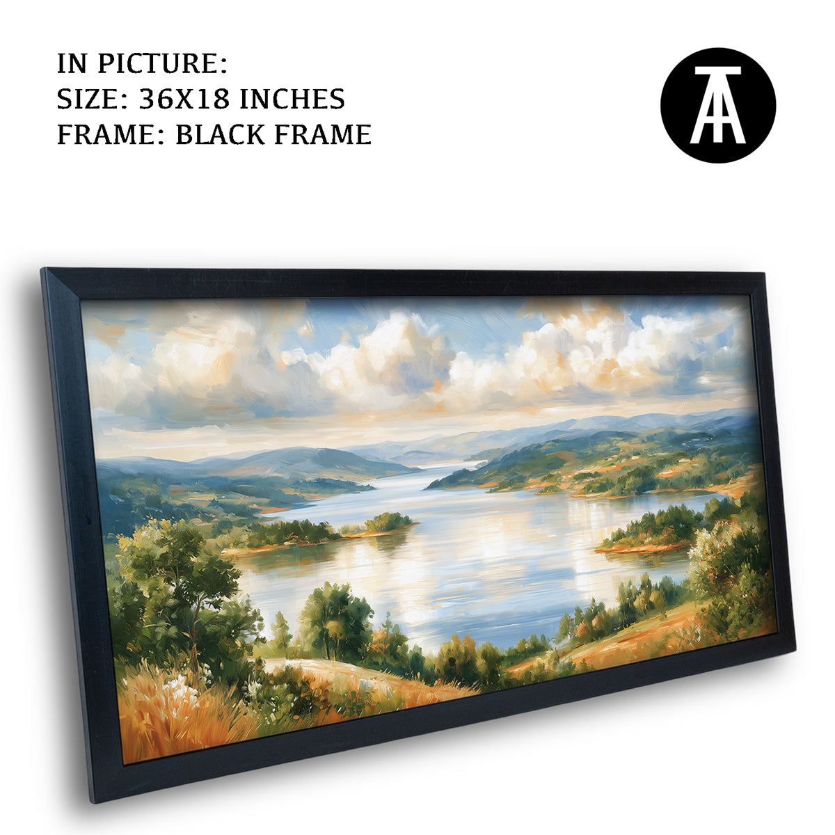 Artwork in Black Frame