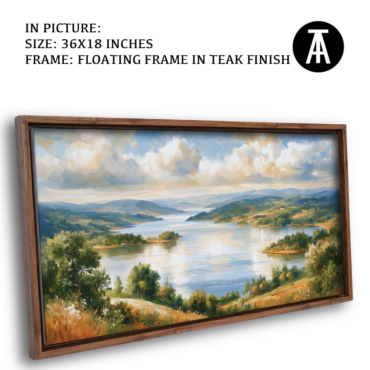 Artwork in Floating Frame
