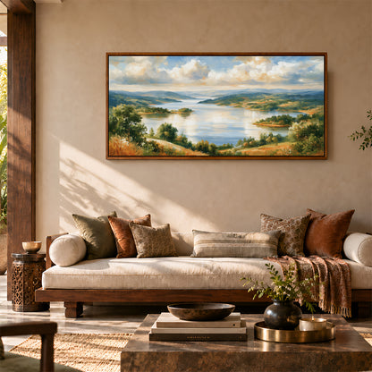 Indian Artwork in a Lifestyle Setting