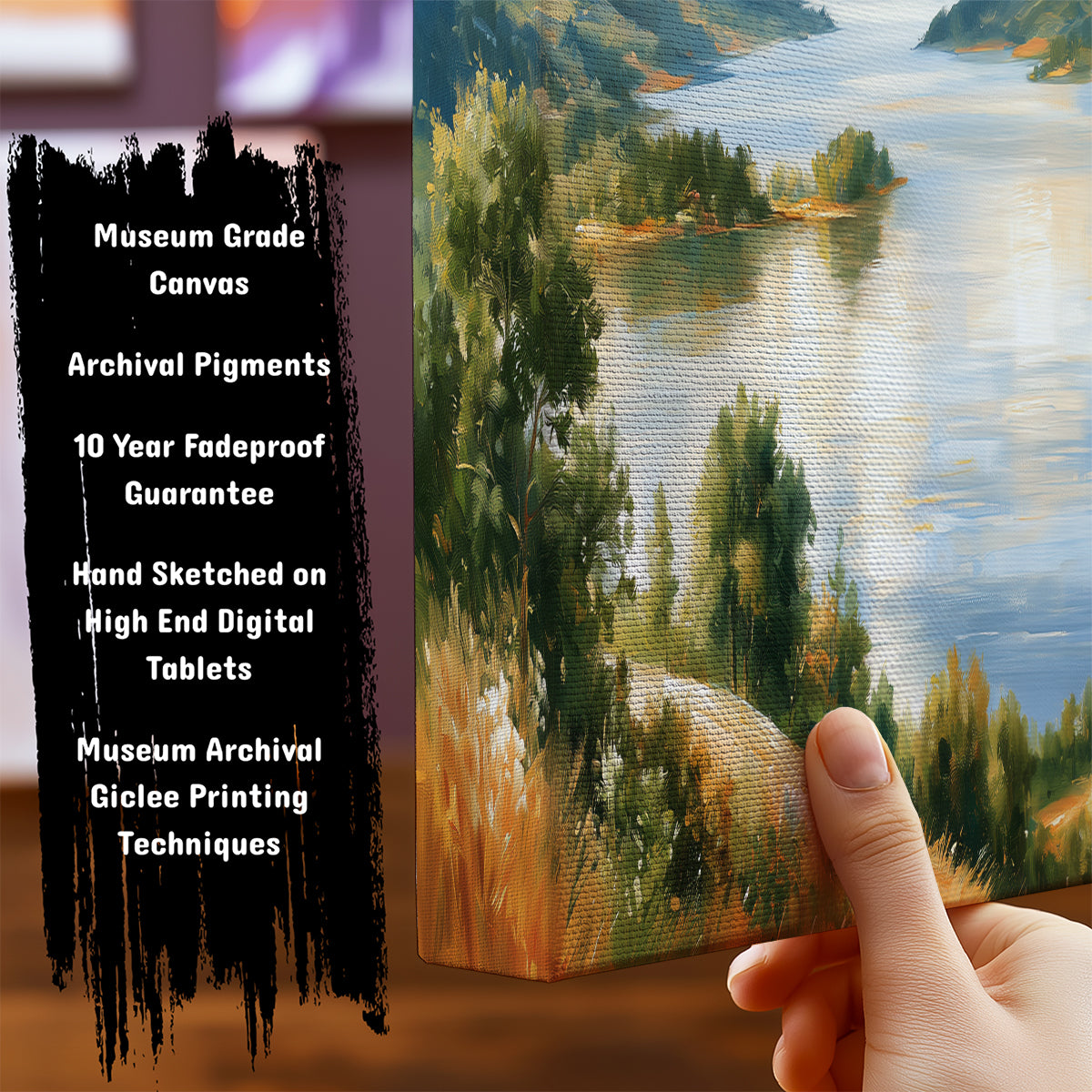 Information about Indian Canvas Art Print