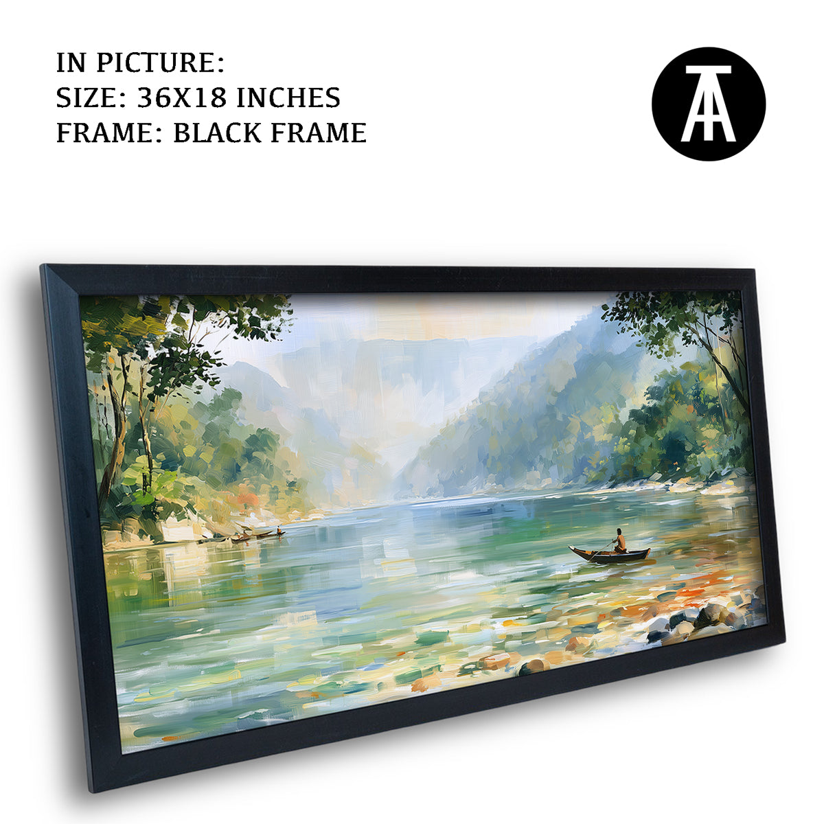 Artwork in Black Frame