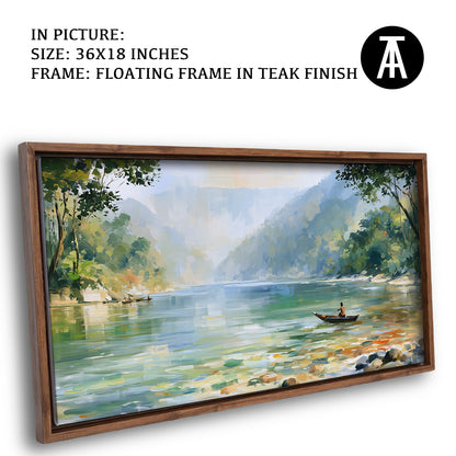 Artwork in Floating Frame