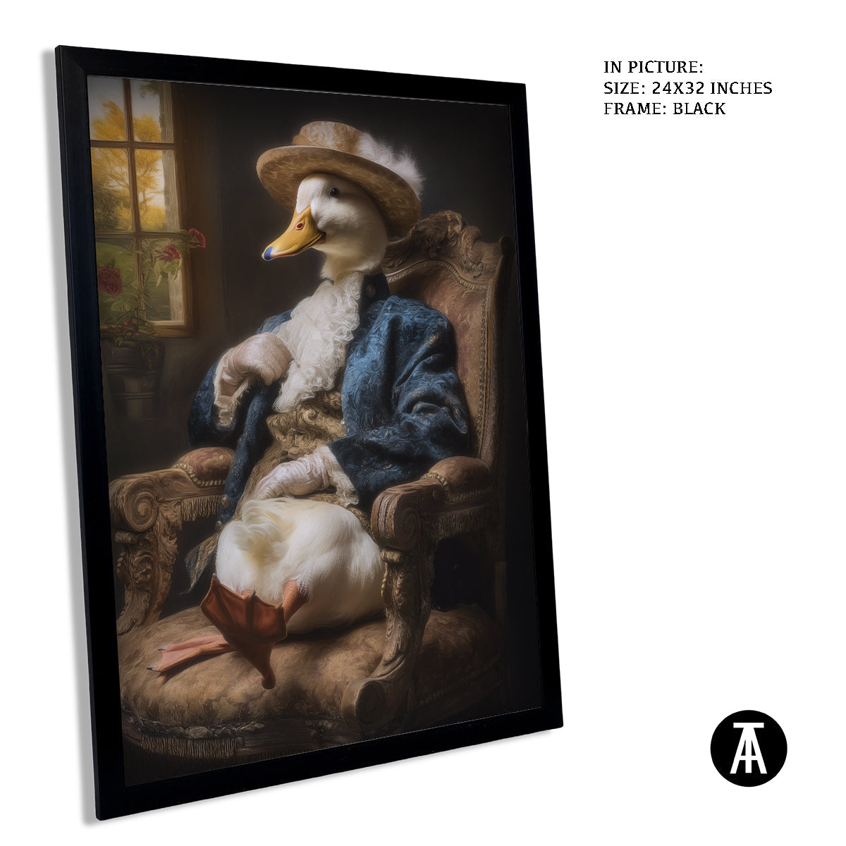 Artwork in Black Frame