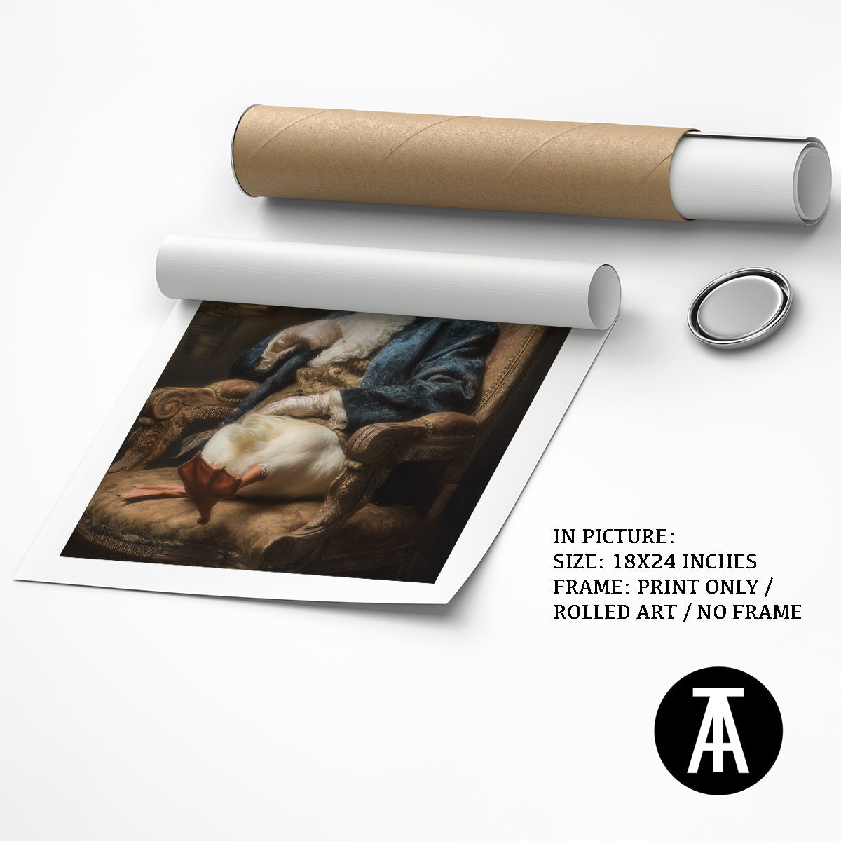 Artwork as Print Only or Rolled Art