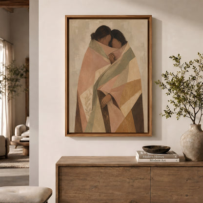 Painting in a Lifestyle Setting