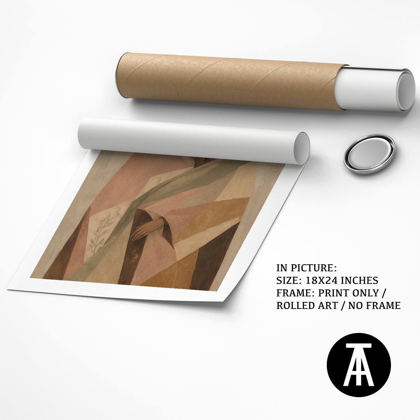 Artwork as Print Only or Rolled Art