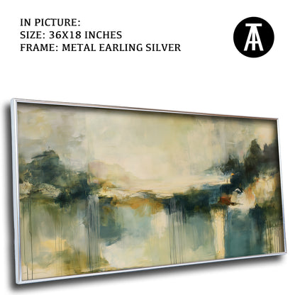 Artwork in Metal Earling Silver Frame