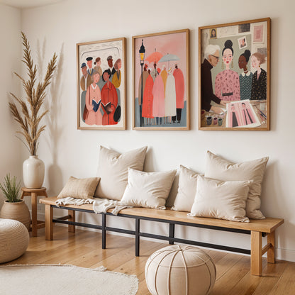 Gallery Wall Painting Set of Three