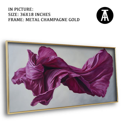 Artwork in Metal Champagne Gold Frame