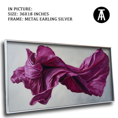 Artwork in Metal Earling Silver Frame
