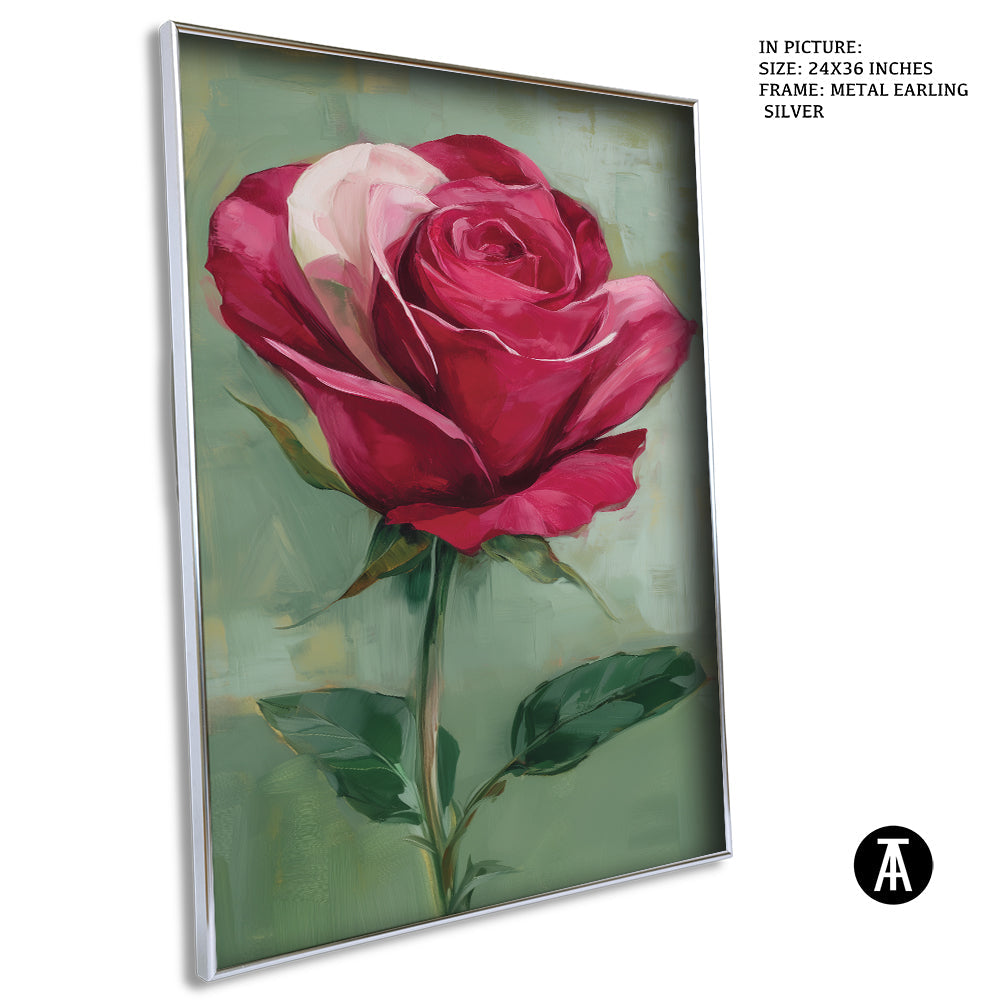 Artwork in Metal Earling Silver Frame