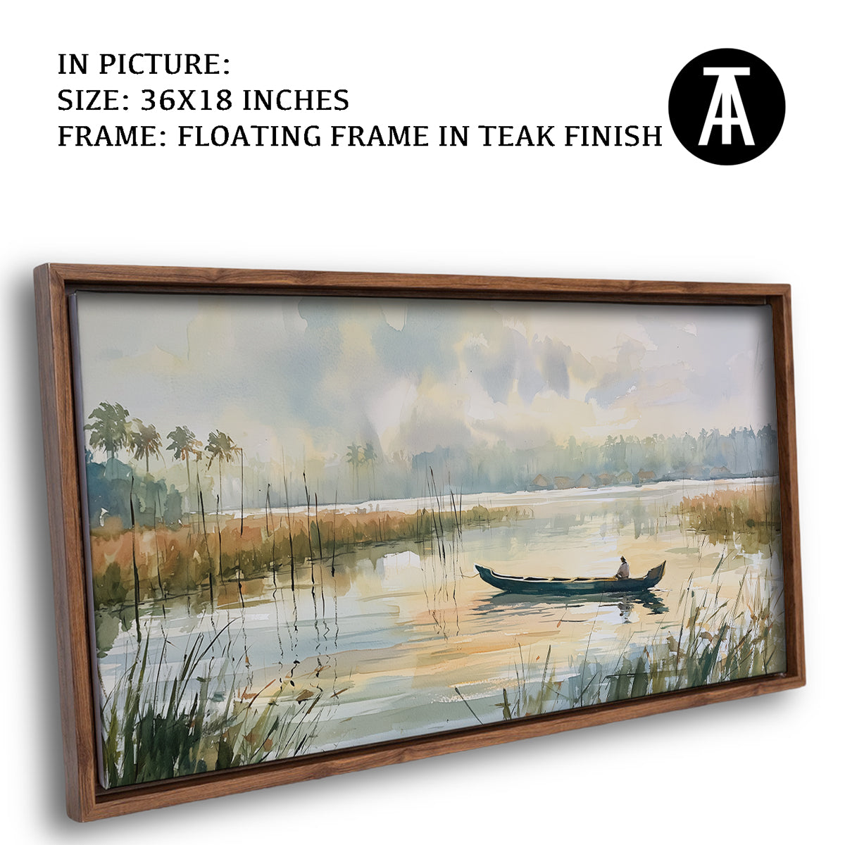 Artwork in Floating Frame