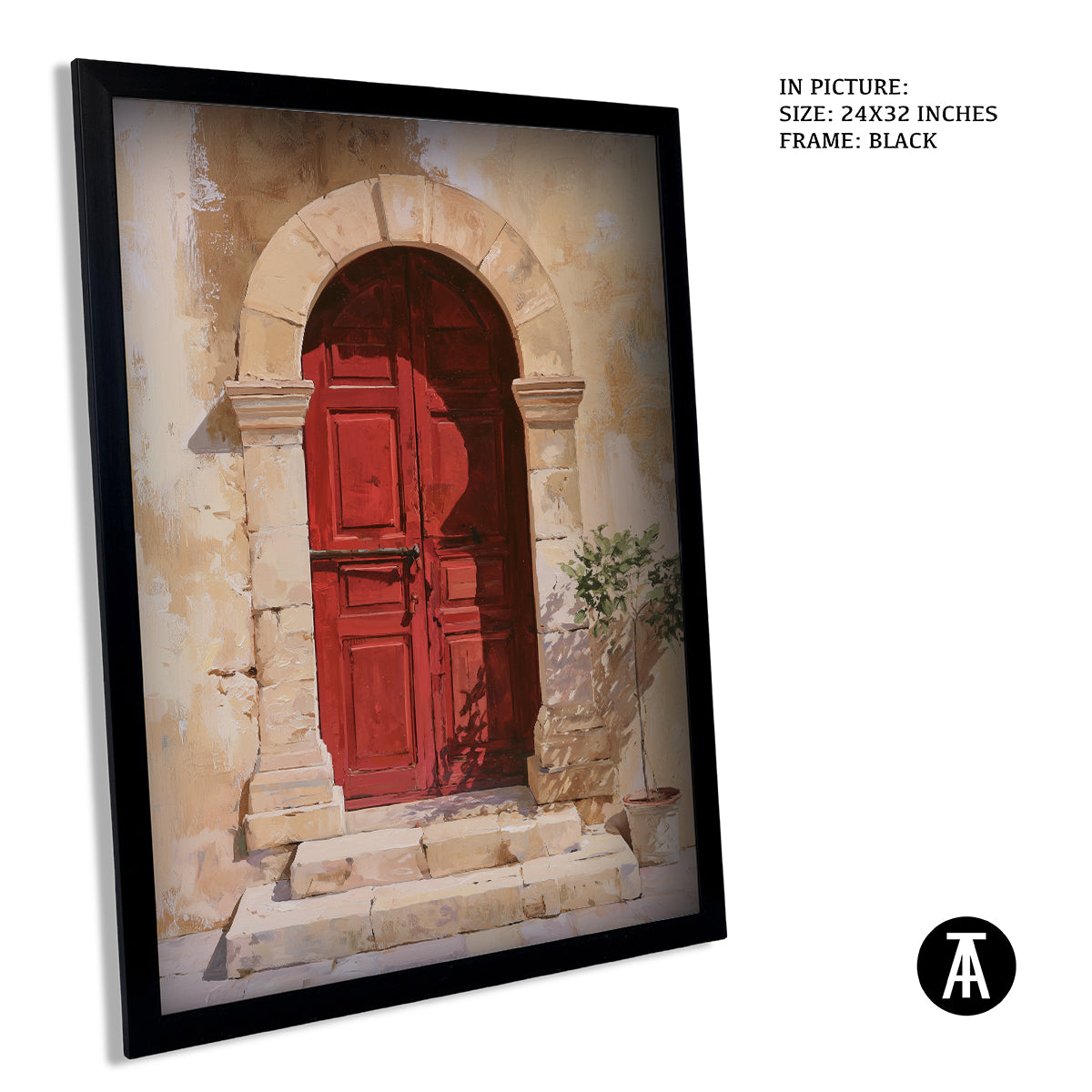 Artwork in Black Frame