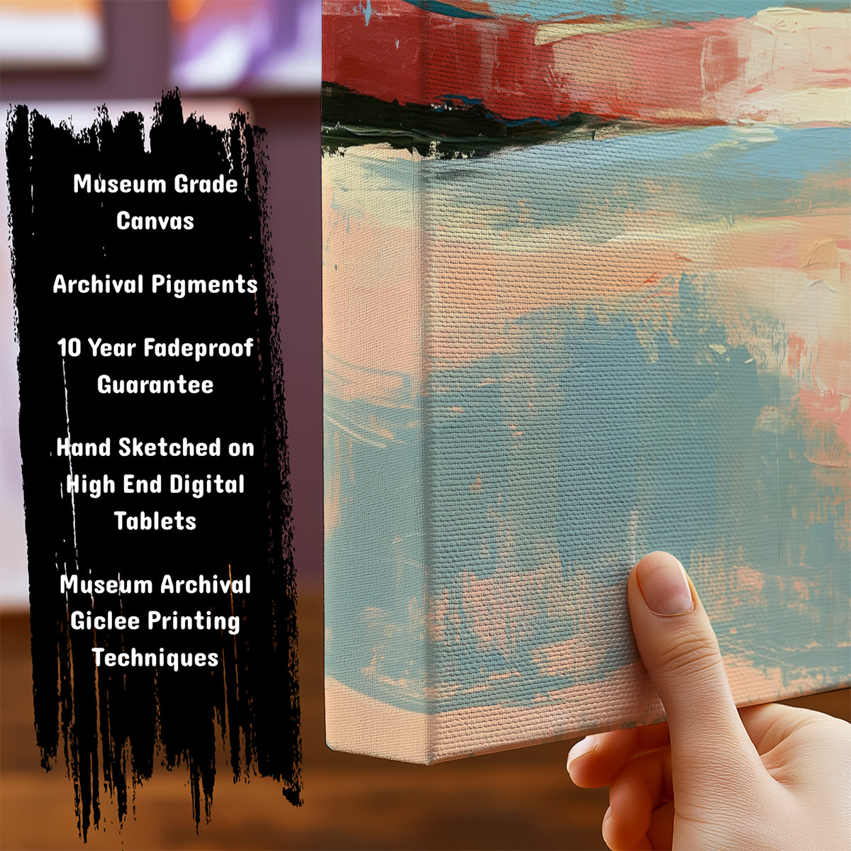 Information about Abstract Art Print