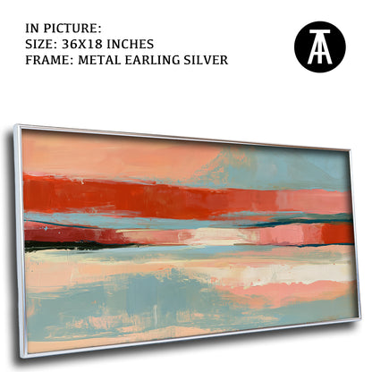 Artwork in Metal Earling Silver Frame