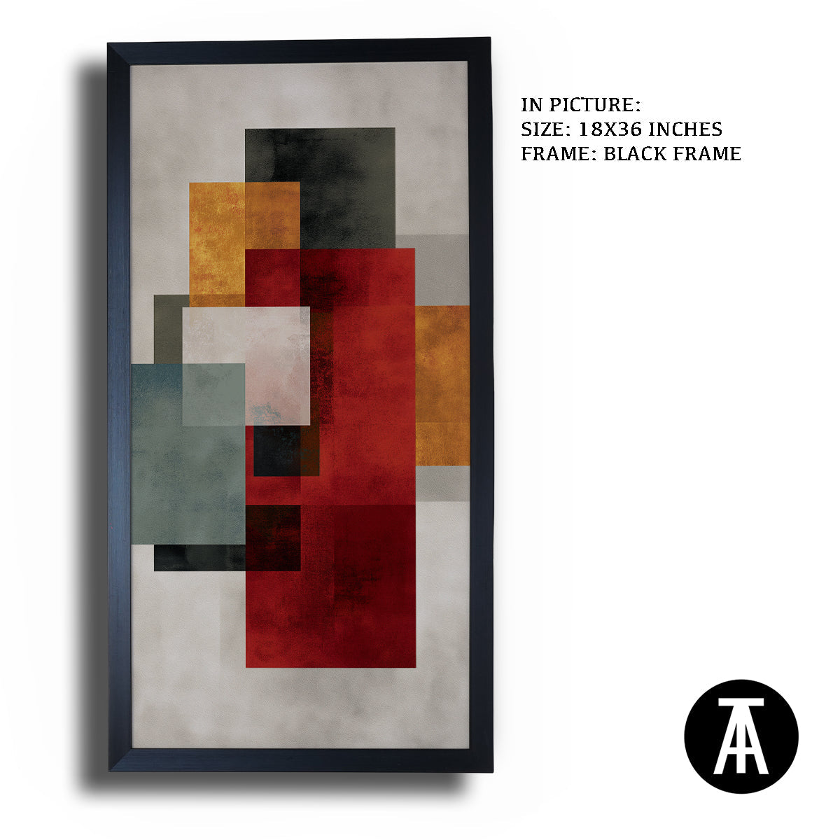 Artwork in Black Frame