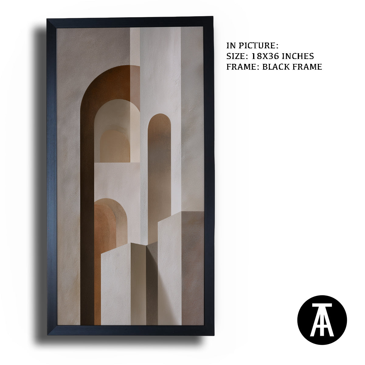 Artwork in Black Frame