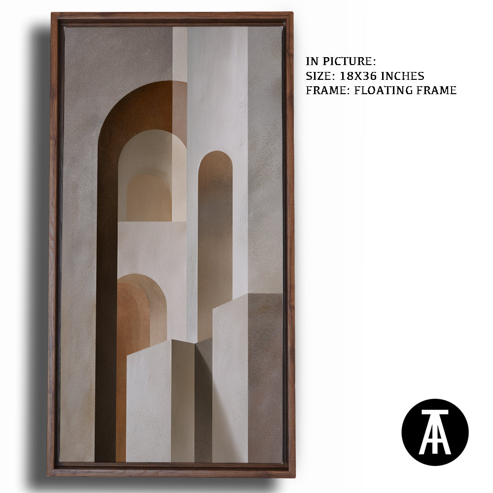 Artwork in Floating Frame