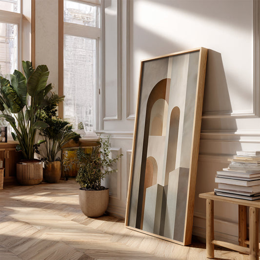 Indian Artwork in a Lifestyle Setting