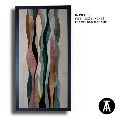 Artwork in Metal Earling Silver Frame