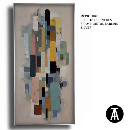 Artwork in Metal Earling Silver Frame