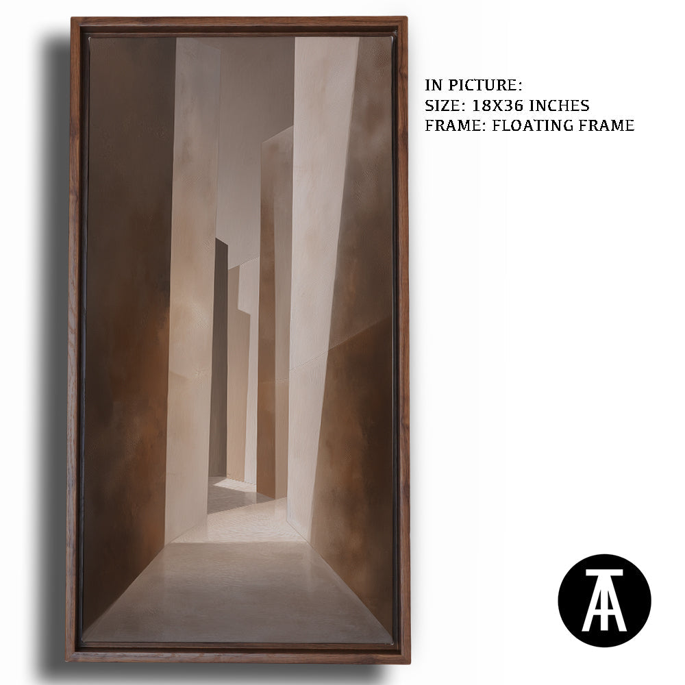 Artwork in Floating Frame