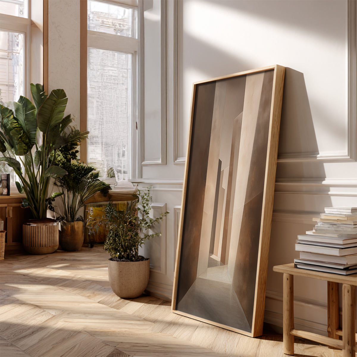 Indian Artwork in a Lifestyle Setting