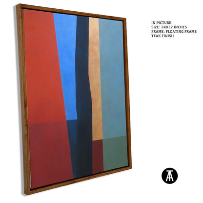 Artwork in Floating Frame