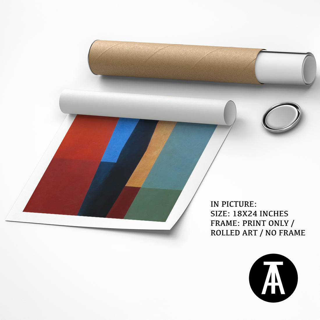 Artwork as Print Only or Rolled Art