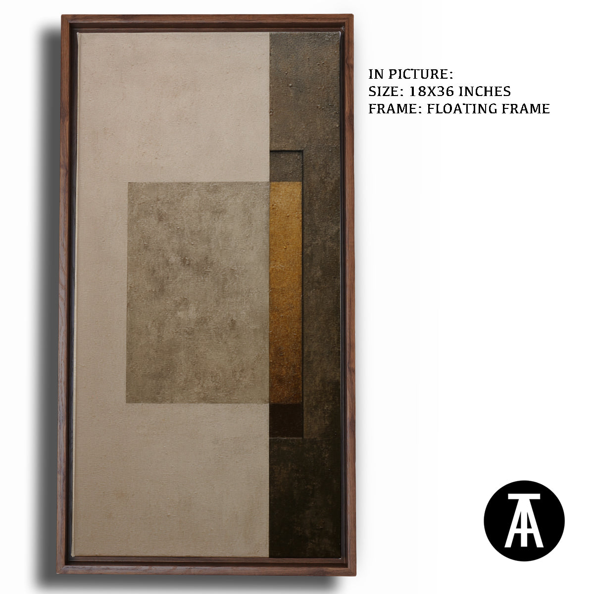 Artwork in Floating Frame