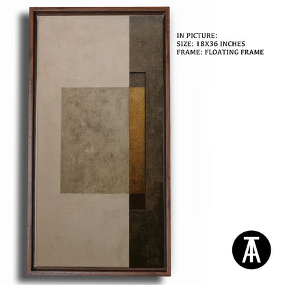 Artwork in Floating Frame