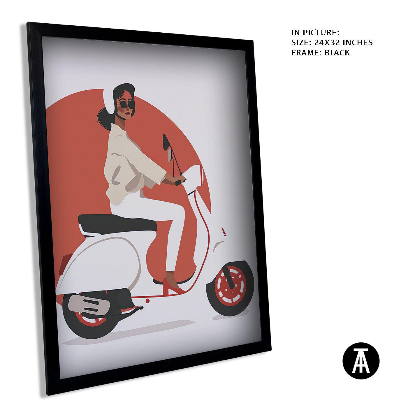 Artwork in Black Frame