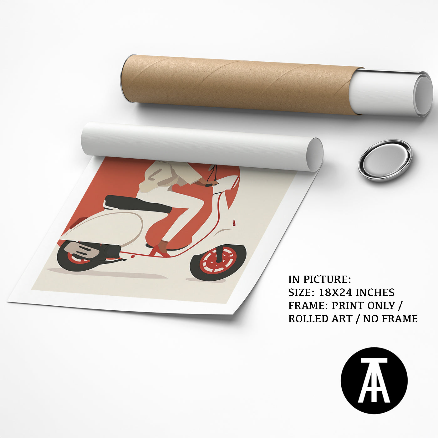 Artwork as Print Only or Rolled Art