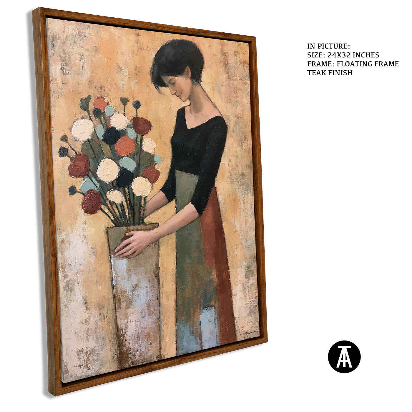 Artwork in Floating Frame