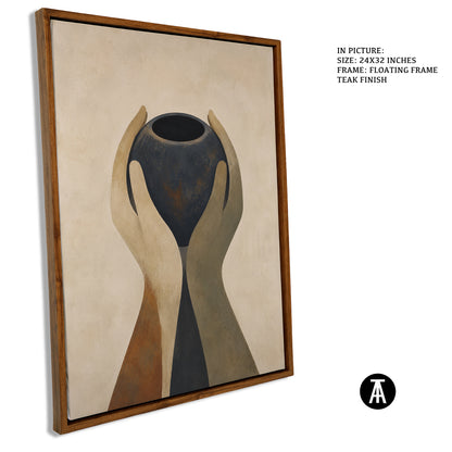 Artwork in Floating Frame
