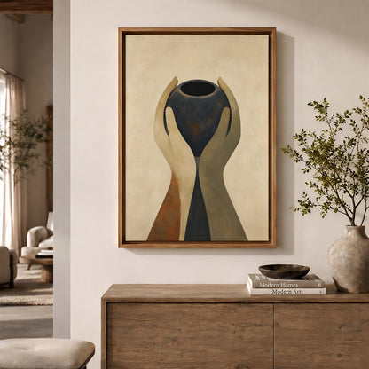 Painting in a Lifestyle Setting
