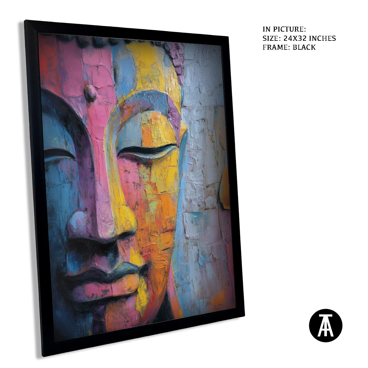 Artwork in Metal Earling Silver Frame