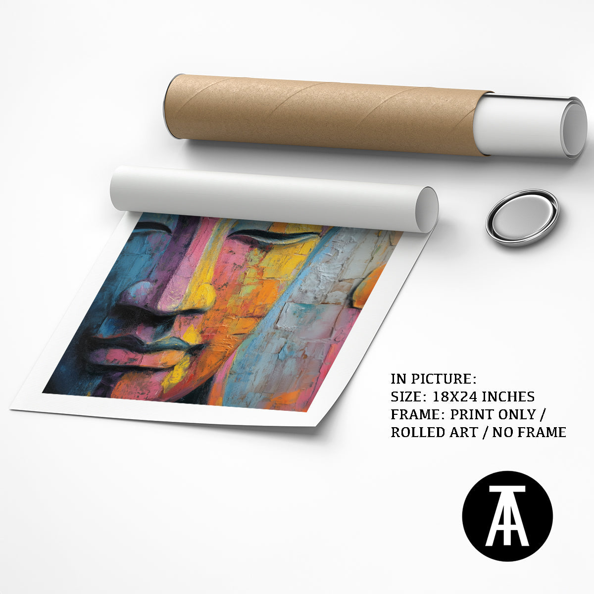 Artwork as Print Only or Rolled Art
