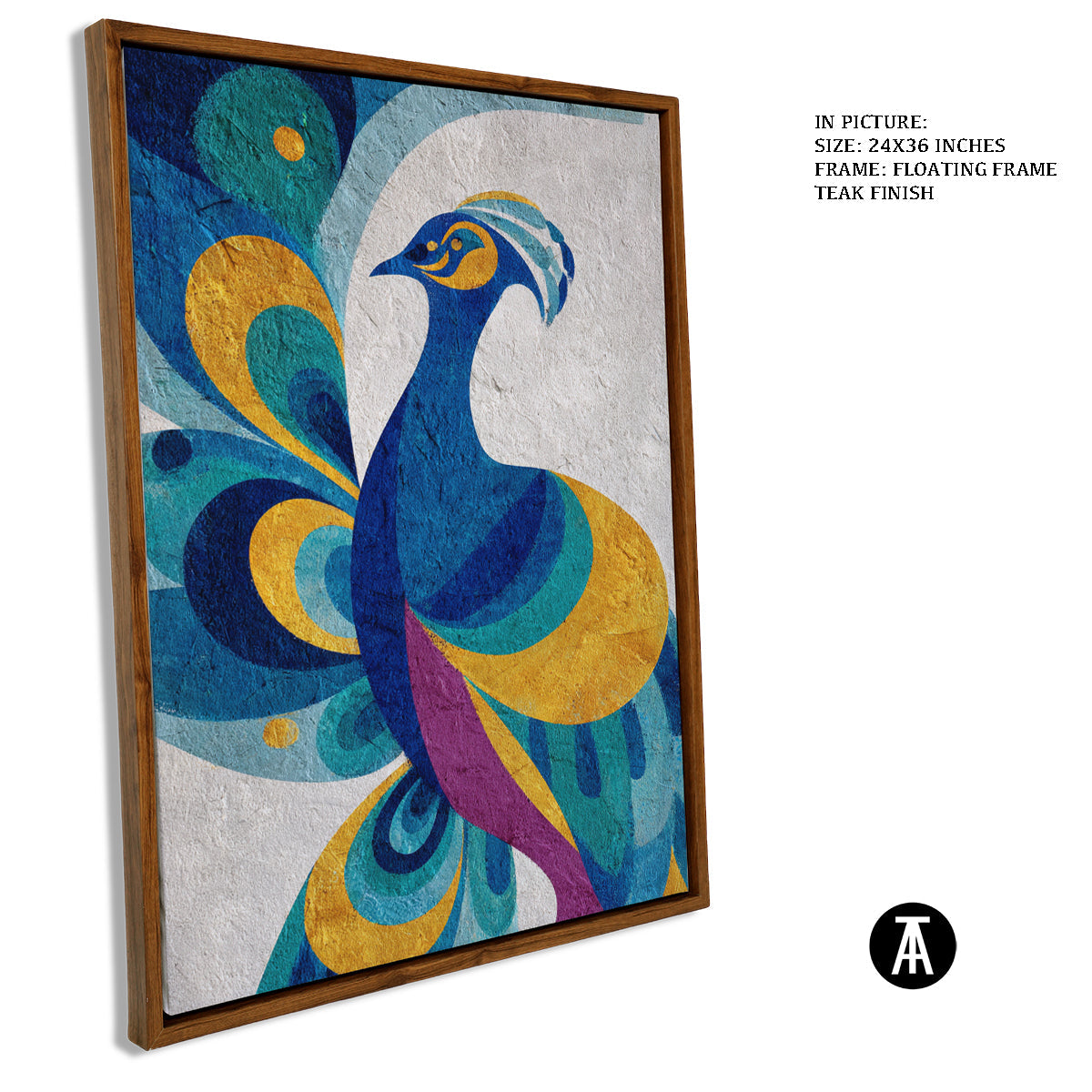 Artwork in Floating Frame